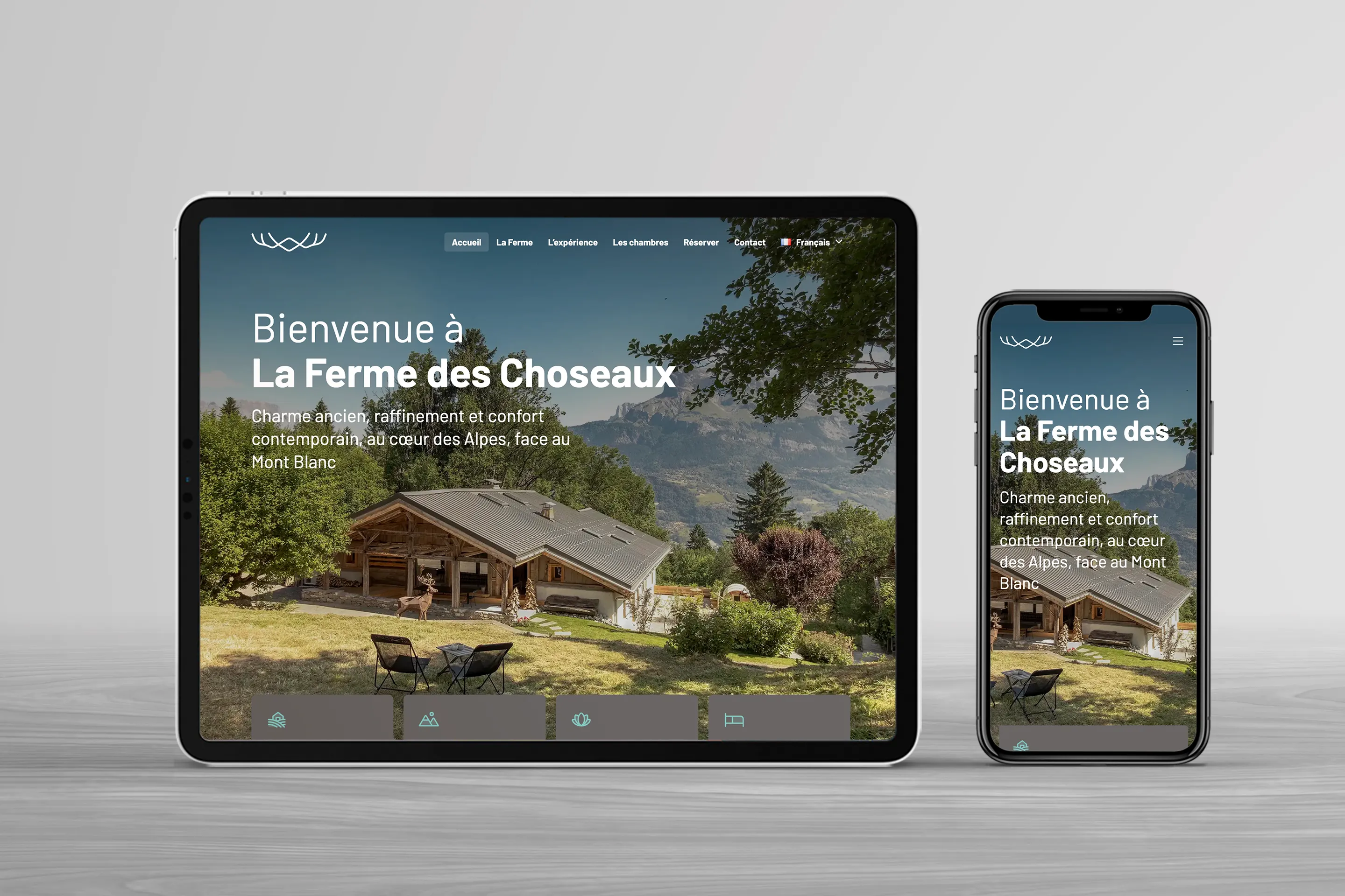 La Ferme des Choseaux home page
