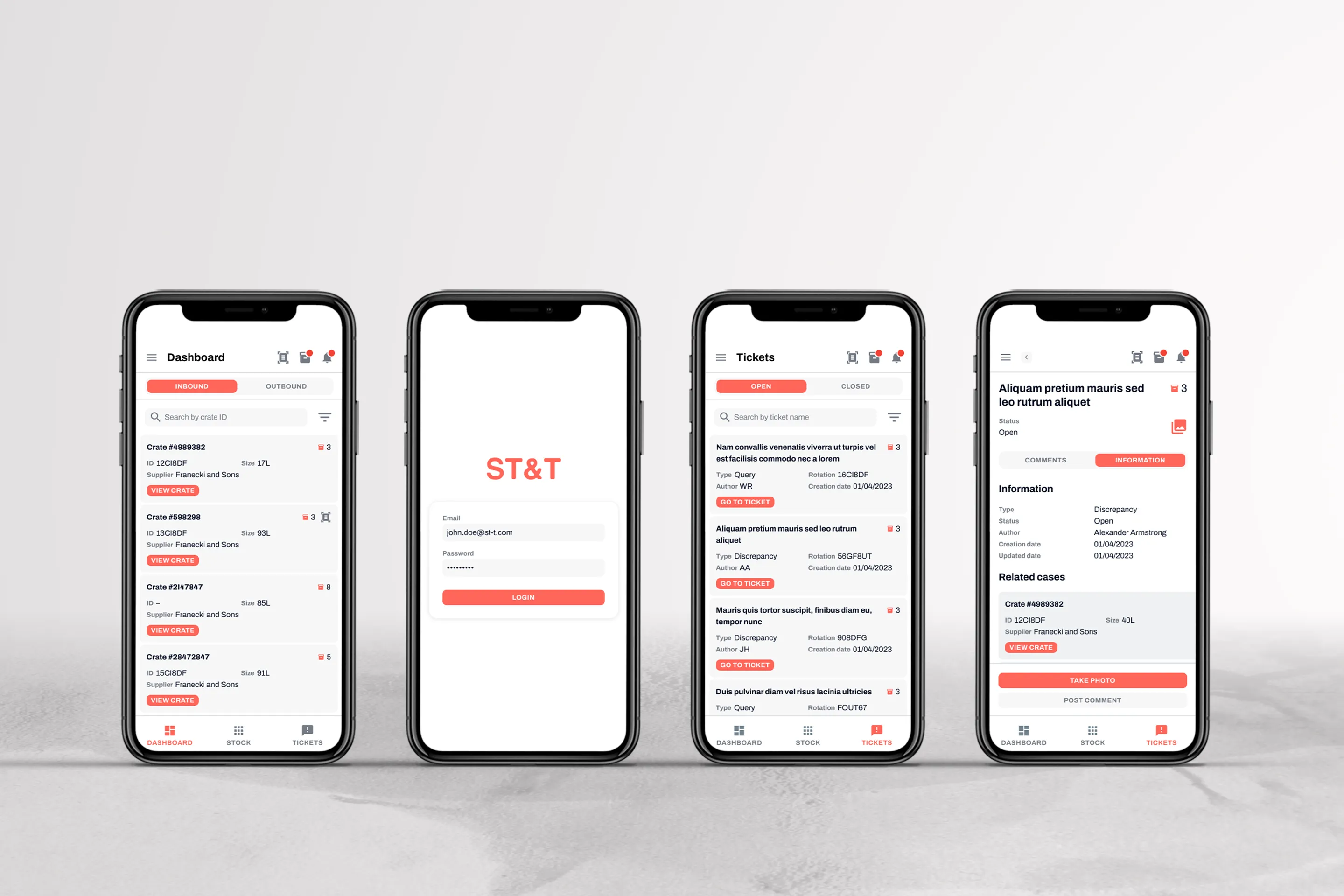 Stock platform mobile app